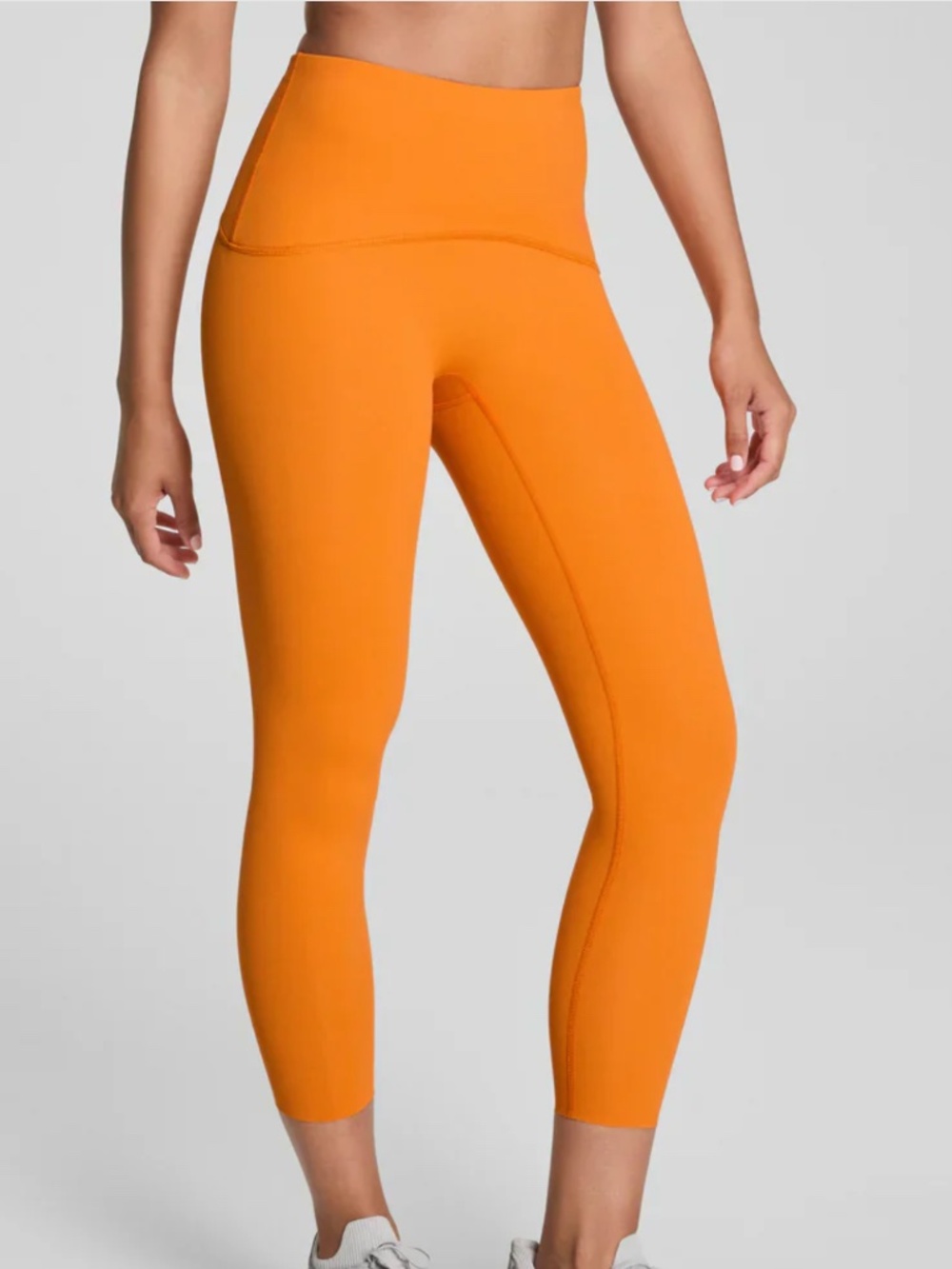 SPANX Booty Boost 7/8 Leggings – Monarch Orange – Size Medium